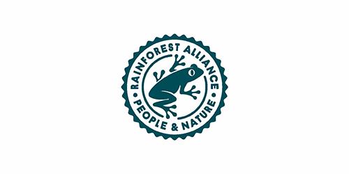 Billede af Rainforest Alliance-logoet