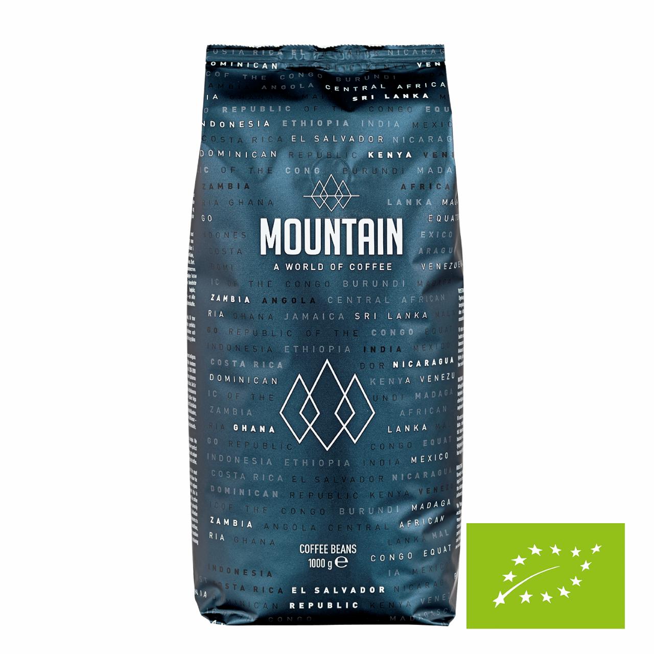 Mountain Dark Roast Økologisk Hele Bønner